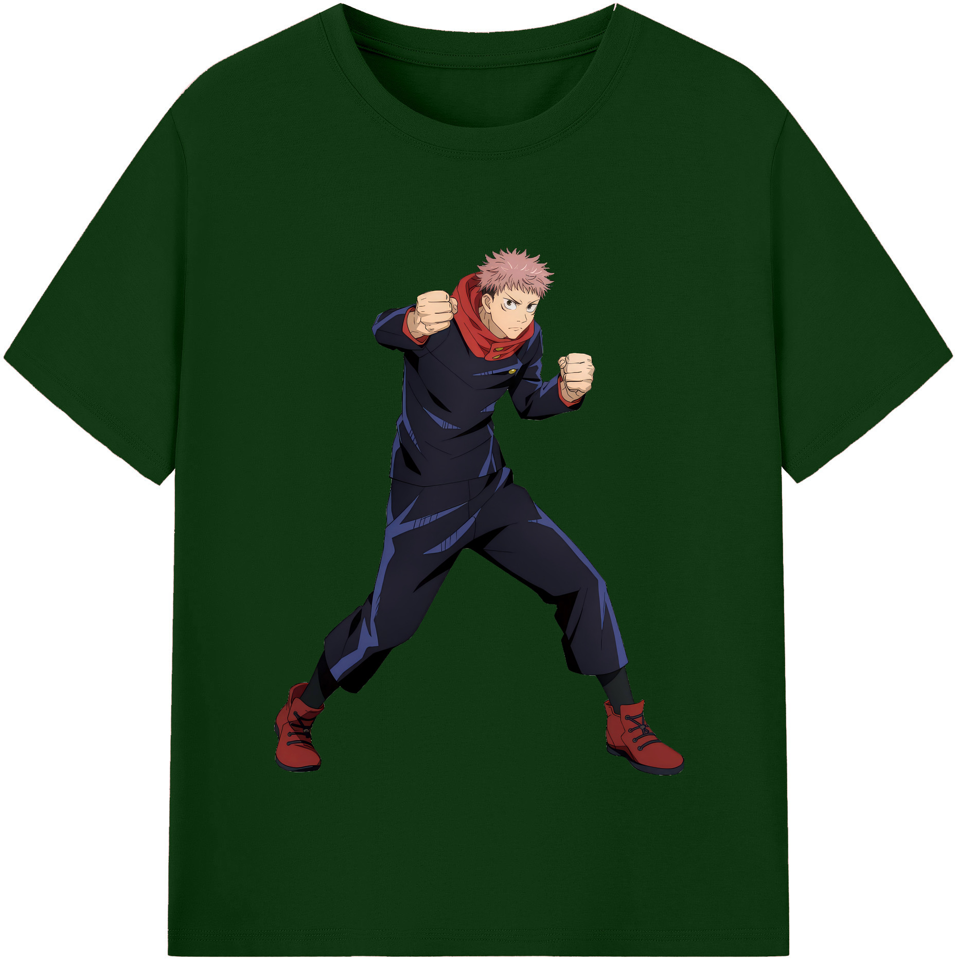 （画像用） 呪術廻戦 Jujutsu Kaisen 綿100％半袖Tシャツ（フロントプリント）
